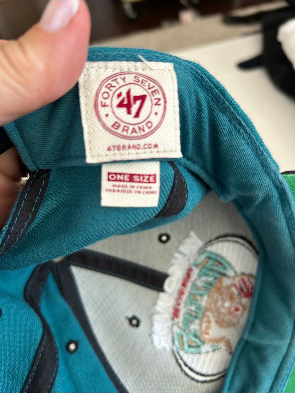 Brand New Vancouver Grizzlies SnapBack Hat 47 Brand O/S - Picture 6 of 7
